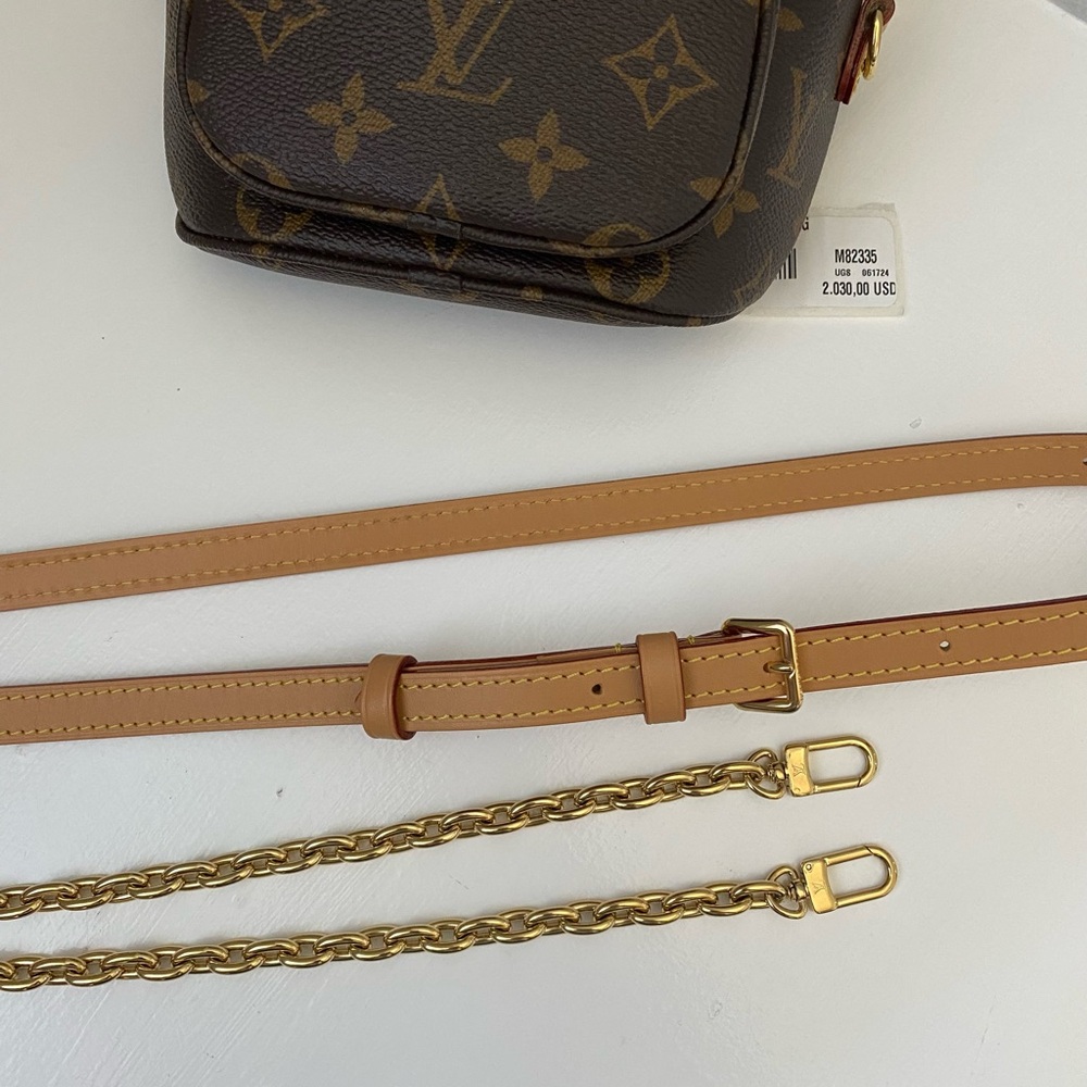 Authentic Louis Vuitton mini bumbag monogram - Picture 14 of 15